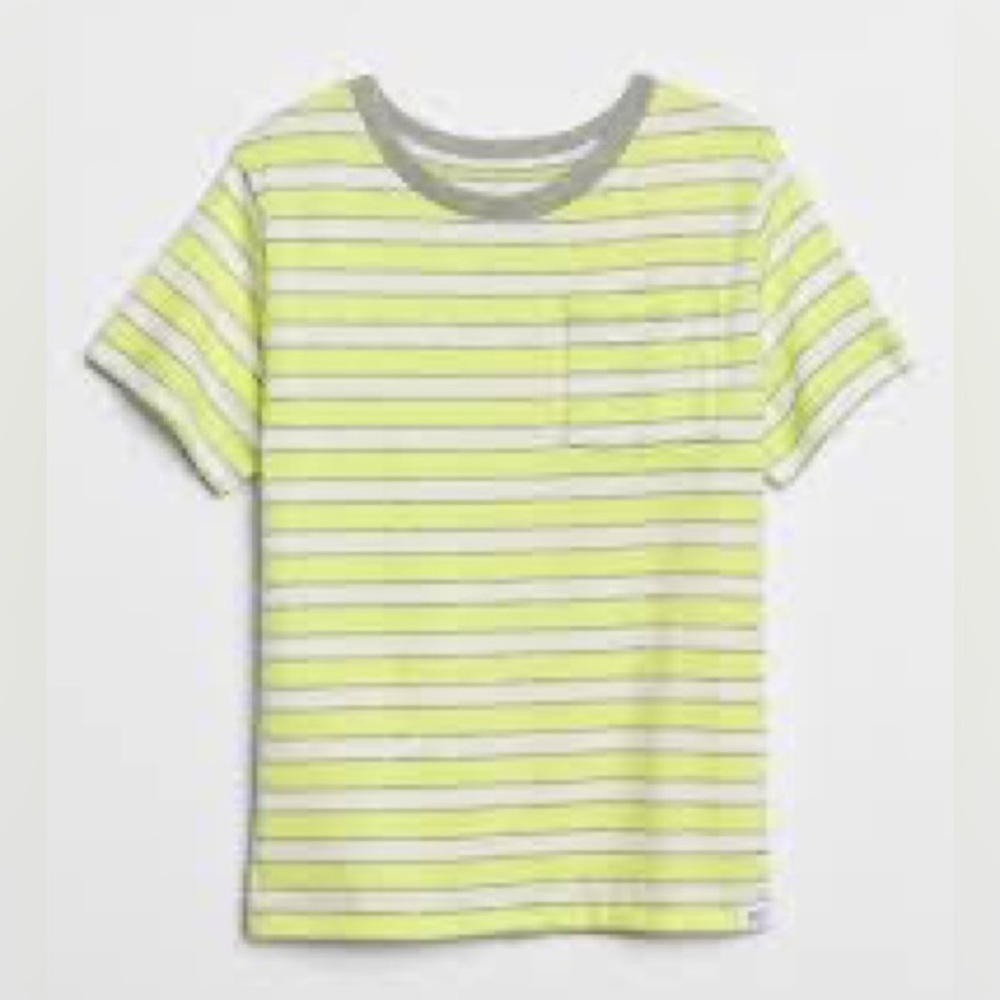 Baby Gap Stripe Pocket Short Sleeve T-Shirt size 5T